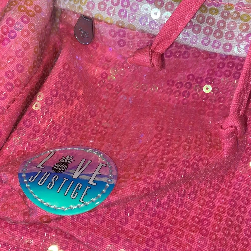 Justice Watermelon Sequin Rucksack